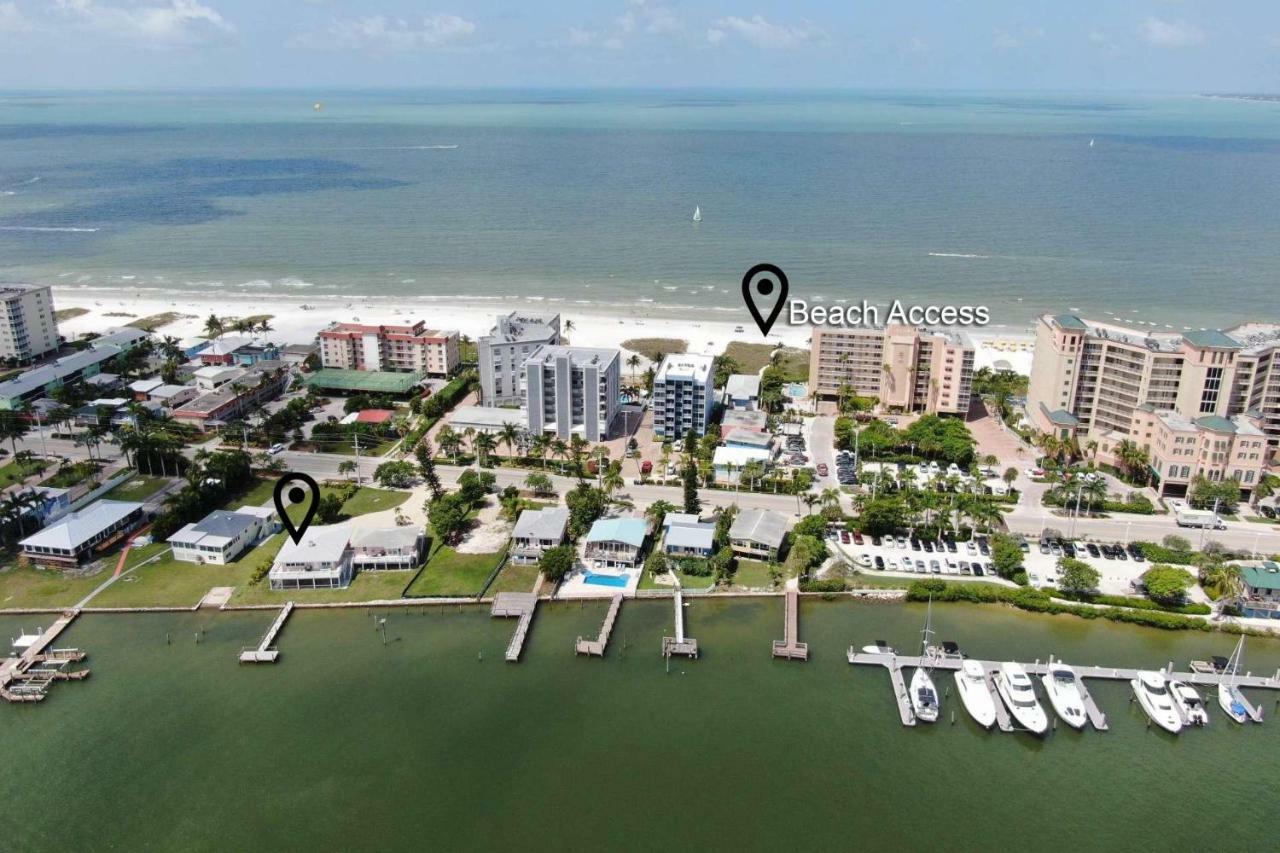 Estero Island Apartment With Boat Dock Fort Myers Beach Eksteriør bilde